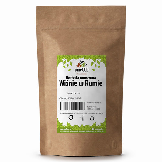 HERBATA OWOCOWA WIŚNIE W RUMIE - 100 g