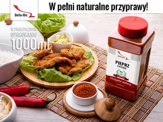 PIEPRZ CAYENNE - Słoik 600 g
