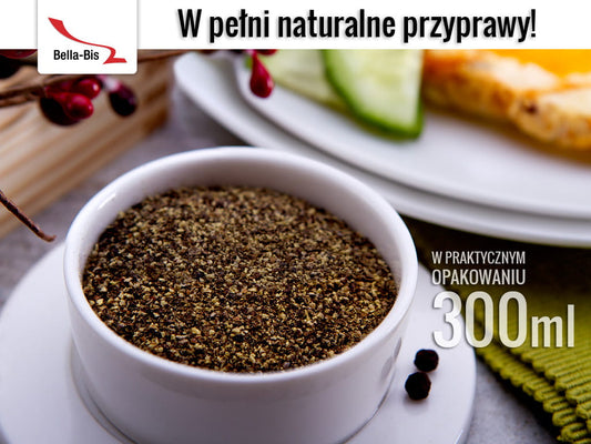 PIEPRZ CZARNY MIELONY - Słoik 150 g