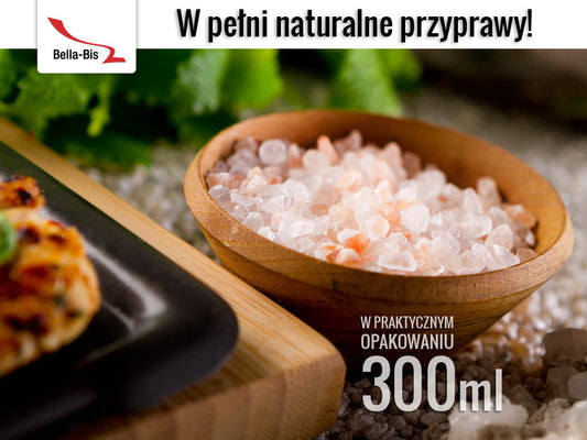 SÓL HIMALAJSKA RÓŻOWA GRUBA - Słoik 400 g