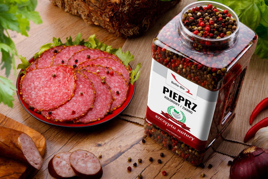 PIEPRZ KOLOROWY ZIARNISTY - Słoik 500 g