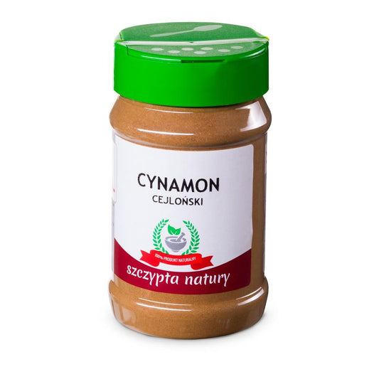 CYNAMON CEJLOŃSKI MIELONY - Słoik 120 g
