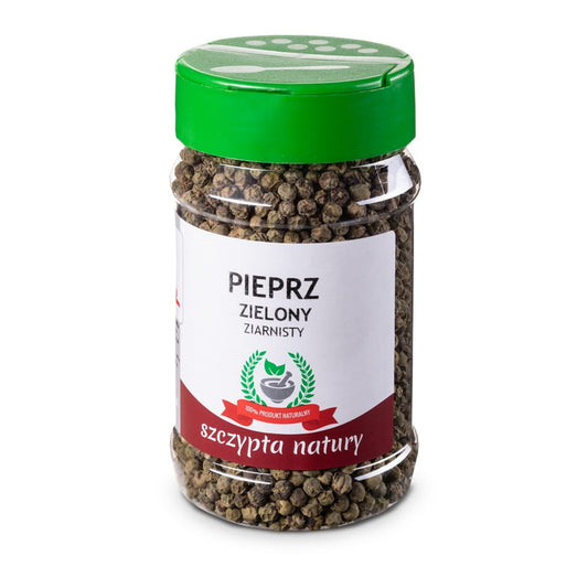 PIEPRZ ZIELONY ZIARNISTY - Słoik 100 g