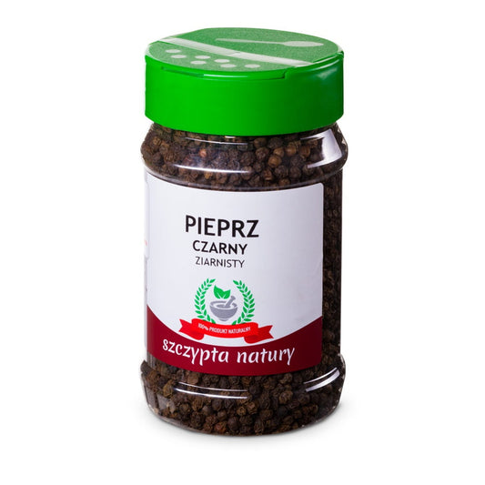 PIEPRZ CZARNY ZIARNISTY - Słoik 150 g