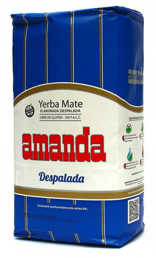 YERBA MATE AMANDA DESPALADA 500 g