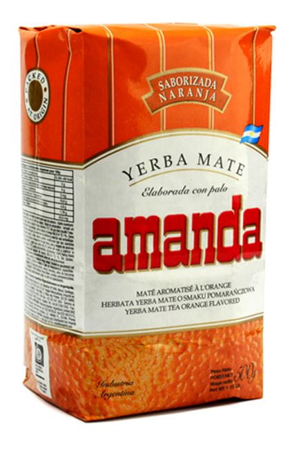 YERBA MATE AMANDA ORANGE 500 g
