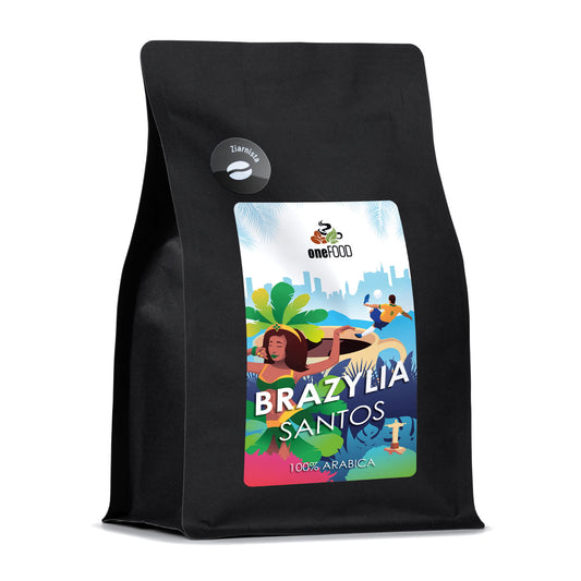 KAWA BRAZYLIA SANTOS 17/18 - 250 g ziarnista