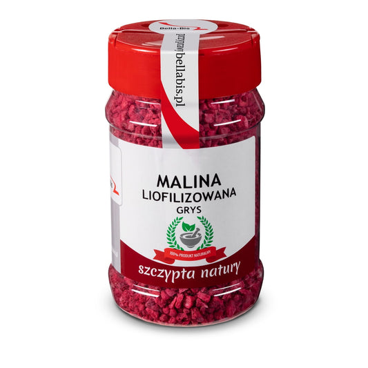 MALINA GRYS LIOFILIZOWANA - Słoik 30 g