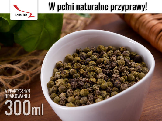 PIEPRZ ZIELONY ZIARNISTY - Słoik 100 g