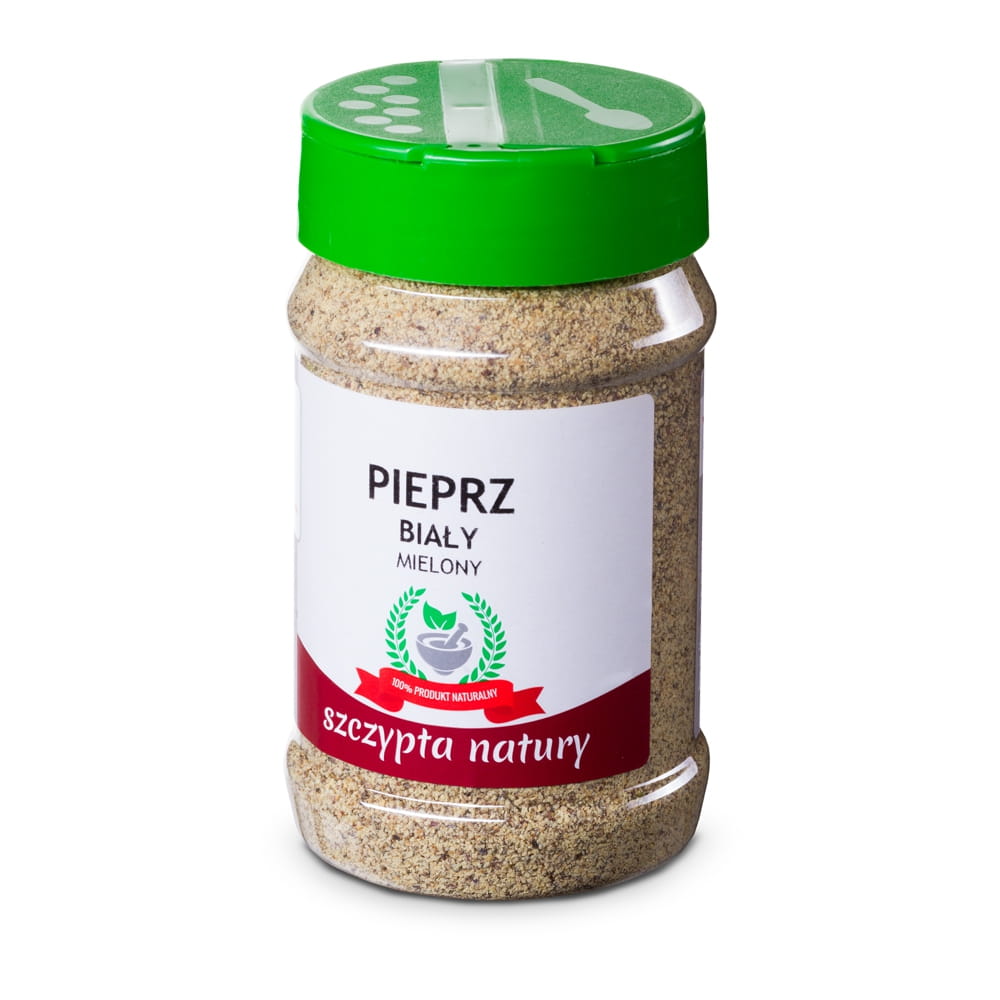 PIEPRZ BIAŁY MIELONY - Słoik 150 g