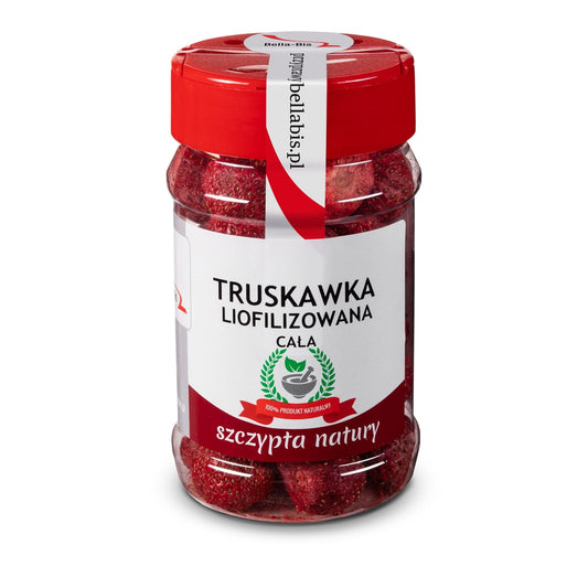 TRUSKAWKA CAŁA LIOFILIZOWANA - Słoik 25 g